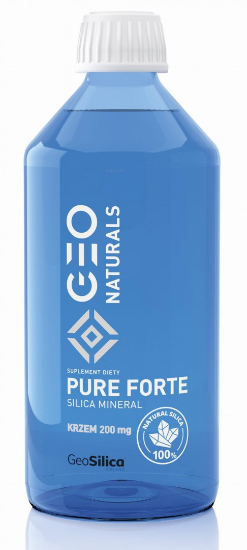 Krzem 200 mg 500ml GEONATURALS PURE SILICA FORTE Krzem 200 mg 500ml GEONATURALS PURE SILICA FORTE