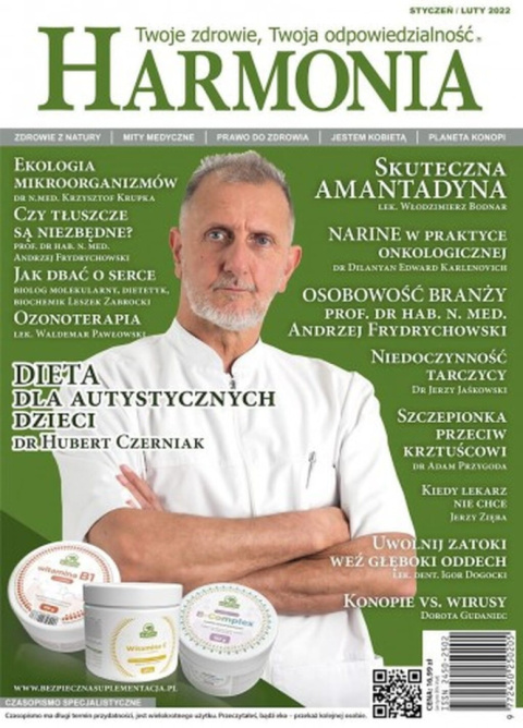 Czasopismo Harmonia styczeń - luty 2022 Czasopismo Harmonia styczeń - luty 2022