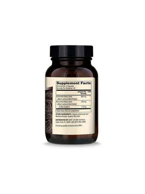 Czosnek Czarny Sfermentowany DR. MERCOLA® (60 kapsułek) Czosnek Czarny Sfermentowany DR. MERCOLA® (60 kapsułek)