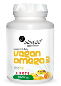 Vegan Omega 3 FORTE DHA 500 mg