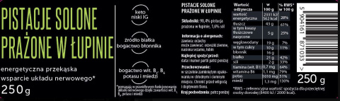 CF FIT - Pistacje solone prażone CF FIT - Pistacje solone prażone
