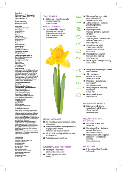 Czasopismo Natura i Zdrowie maj - czerwiec 2024