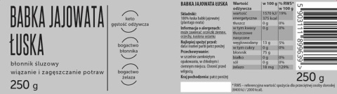 Łuska babki jajowatej Łuska babki jajowatej