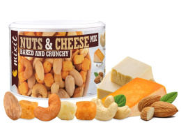 Nuts & Cheese: Mix prażonych orzechów i chrupiących serów