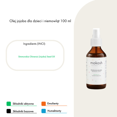 Olej jojoba dla dzieci i niemowląt 100ml