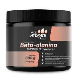 ALLHydrate, Beta-Alanina 300g, 375 porcji