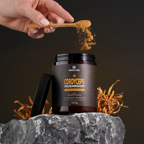 Cordyceps (Cordyceps sinensis) 10:1 Mushroom Powder Cordyceps (Cordyceps sinensis) 10:1 Mushroom Powder