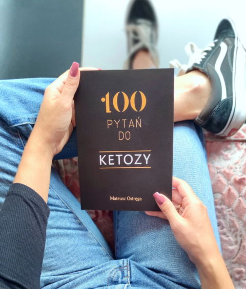 Książka 100 Pytań do Ketozy Książka 100 Pytań do Ketozy