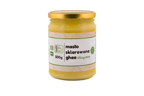 Masło sklarowane Ghee naturalne 500 g