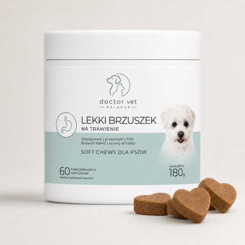 Na trawienie dla psa – lekki brzuszek
