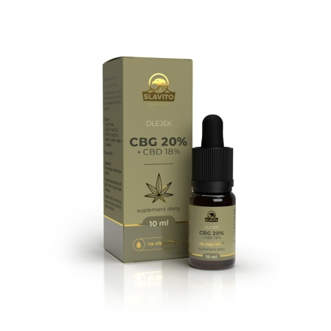 SLAVITO CBG 20% + CBD 18% SLAVITO CBG 20% + CBD 18%