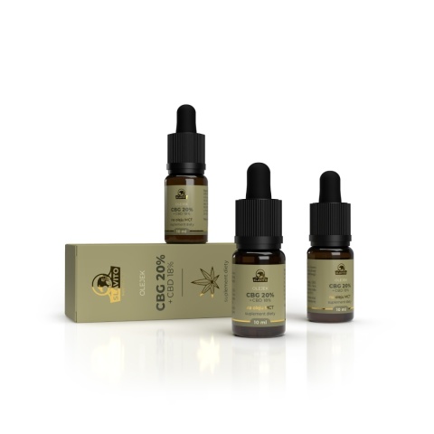 SLAVITO CBG 20% + CBD 18% SLAVITO CBG 20% + CBD 18%