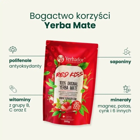 YERBA MATE – RED KISS 300g YERBA MATE – RED KISS 300g
