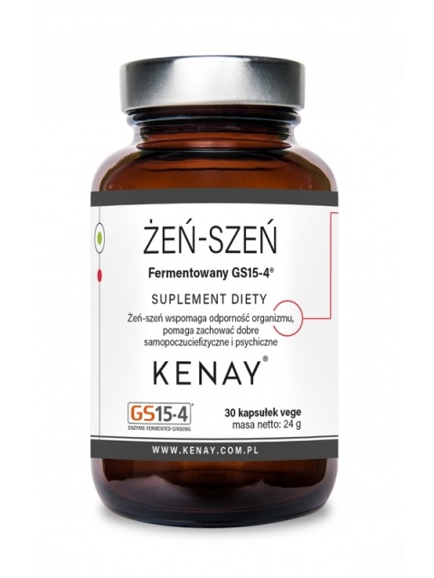 Żeńszeń fermentowany GS15-4® 30 kaps.